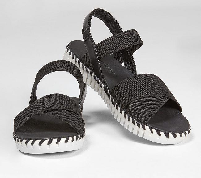 Sandalias de Verano Skechers Mujer - Sepulveda Negro LDKSJ1605